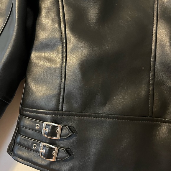 Killstar Faux Leather Jacket - Picture 3 of 6